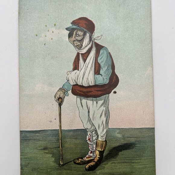 Vintage 1912 Postcard Portland Oregon 1 Cent Stamp Postmark Seeing Stars Illness - Picture 5 of 5